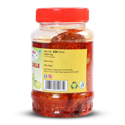 MEENAKSHI'S Homemade AMLA Pickle I 100% Natural I Indian Taste I Hygienically Packed I 250 g