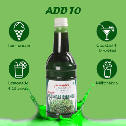 MEENAKSHI'S Homemade VYARIYALI SYRUP I 100% Natural I Hygienically Packed I 750ml