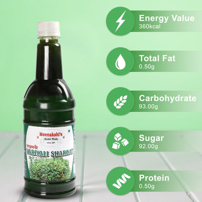 MEENAKSHI'S Homemade VYARIYALI SYRUP I 100% Natural I Hygienically Packed I 750ml