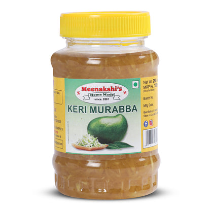 MEENAKSHI'S Homemade KERI MURABBA Pickle I 100% Natural I Indian Taste I Hygienically Packed I 250 g