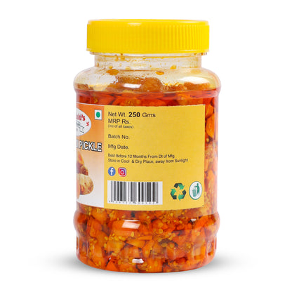 MEENAKSHI'S Homemade AMBA Haldi Pickle I 100% Natural I Indian Taste I Hygienically Packed I 250 g