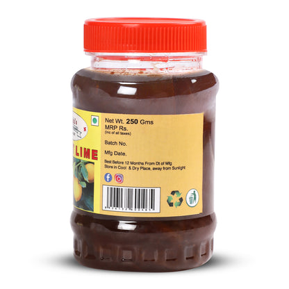 MEENAKSHI'S Homemade SWEET LIME Pickle I 100% Natural I Indian Taste I Hygienically packed I 250 g