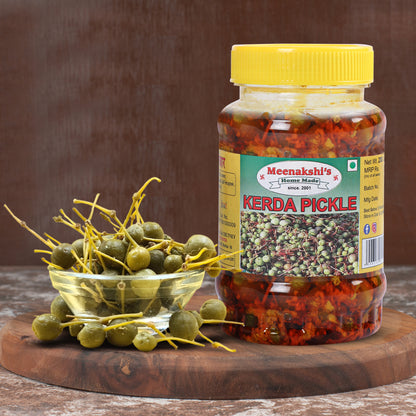 MEENAKSHI'S Homemade KERDA Pickle I 100% Natural I Indian Taste I Hygienically Packed I 200 g